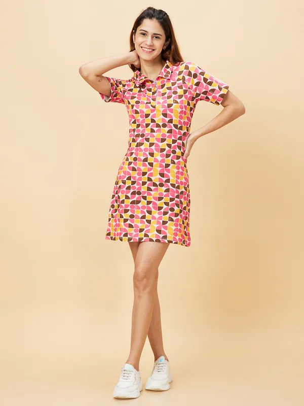 Being Human Clothing DRESS WOMENS AZALEA PINK
