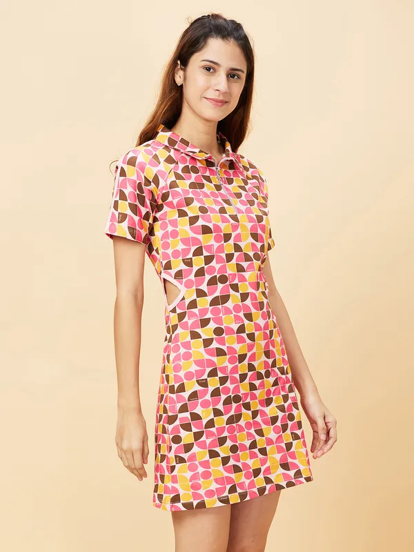 Being Human Clothing DRESS WOMENS AZALEA PINK