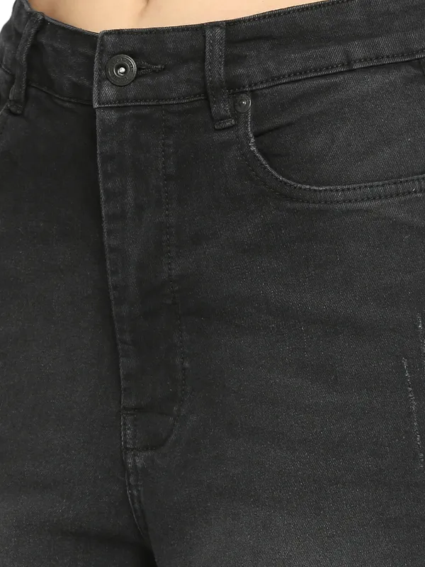 Being Human Clothing Women Regular Fit Shorts-Charcoal