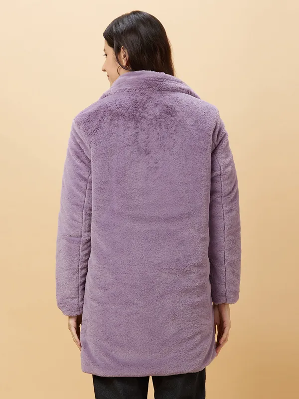 Being Human Womens-Top Jackets Purple