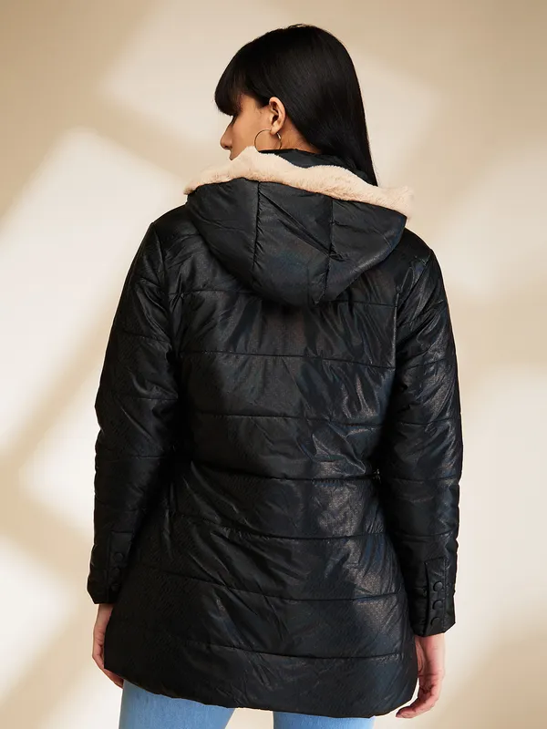 Being Human Clothing Womens-Top Jackets Black