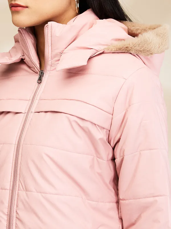 Being Human Clothing Womens-Top Jackets Pink