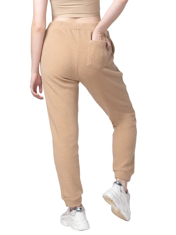 Being Human Women Easy Fit Jogger Track-Fawn