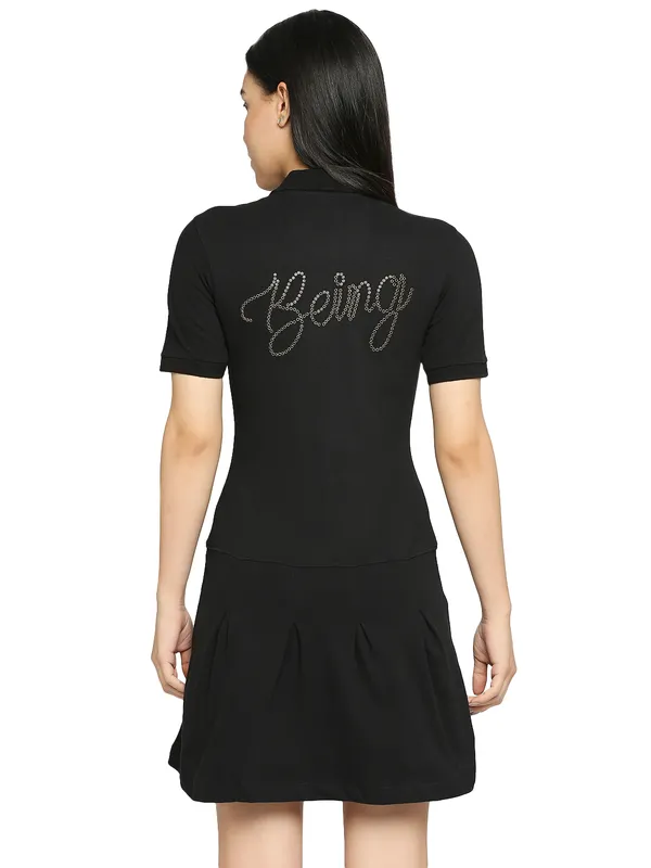 Being Human Women Legging Fit Leggings-Jet Black