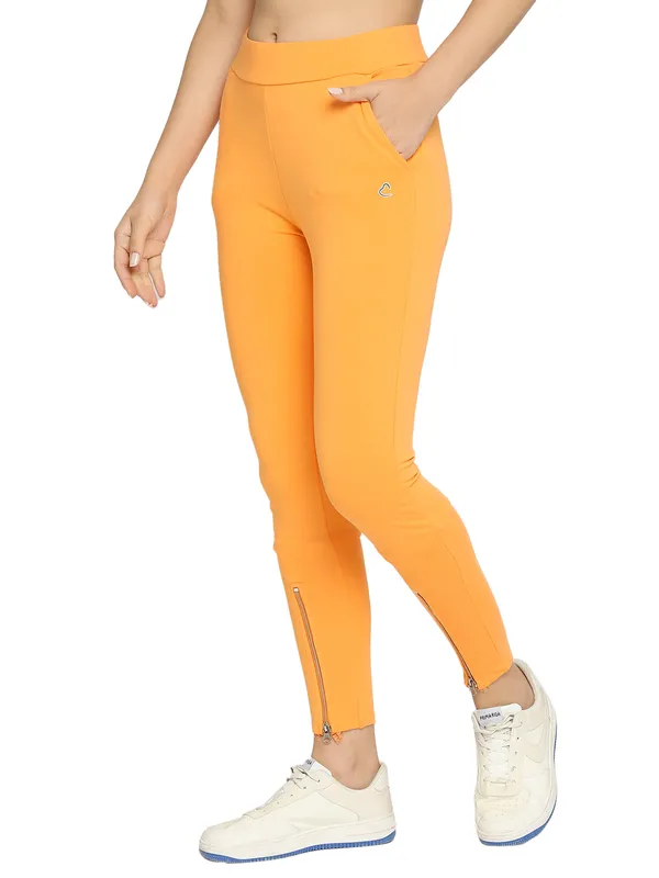 Being Human Women Legging Fit Leggings-Mock Orange