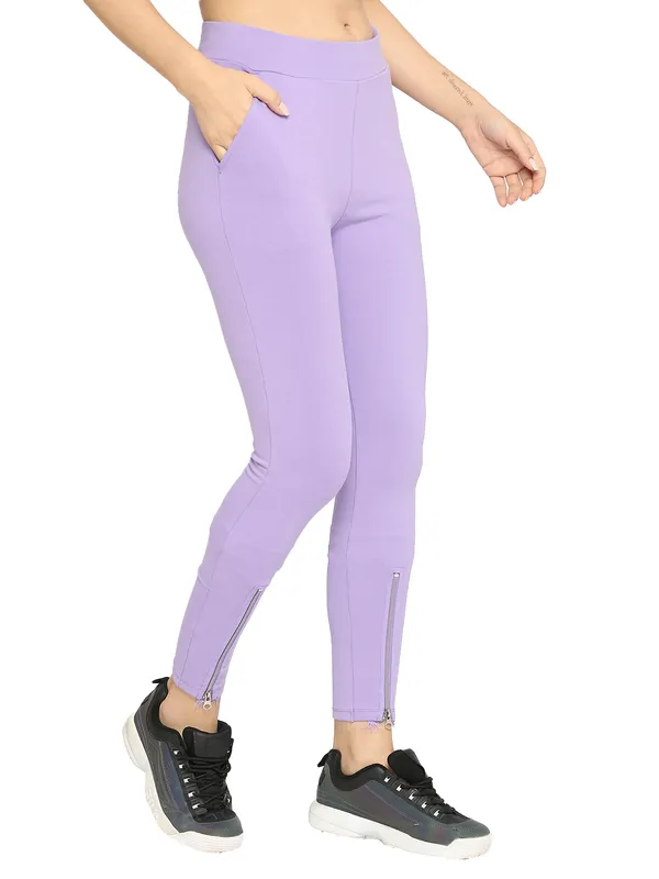 Being Human Women Legging Fit Leggings-Sand Verbena
