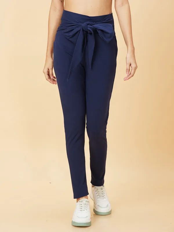 Being Human Clothing LEGGINGS WOMENS DRESS BLUE