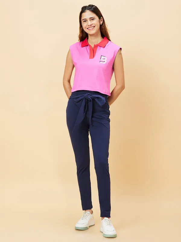 Being Human Clothing LEGGINGS WOMENS DRESS BLUE