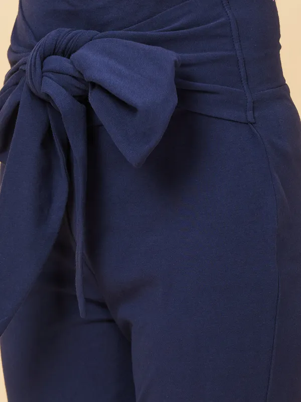 Being Human Clothing LEGGINGS WOMENS DRESS BLUE