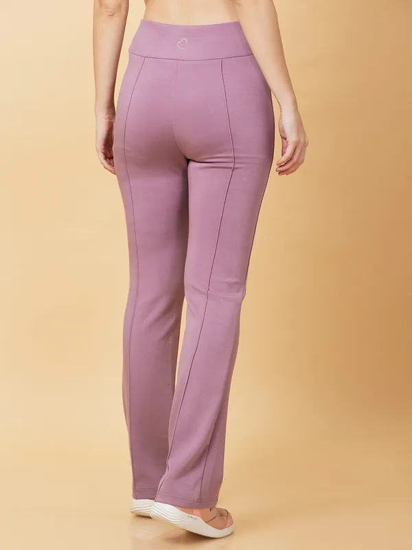 Being Human Clothing Womens-Bottom Leggings Mauve