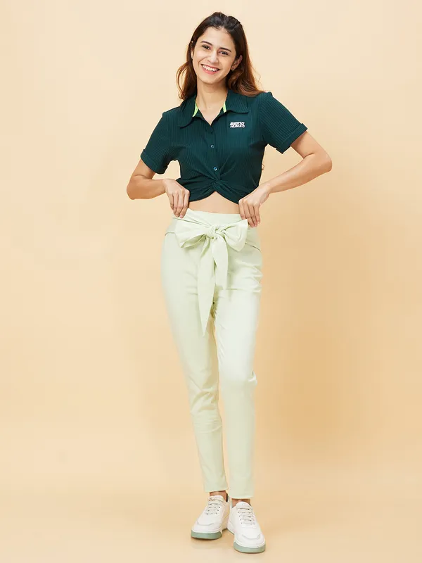 BEING HUMAN LEGGINGS WOMENS SEAFOAM GREEN