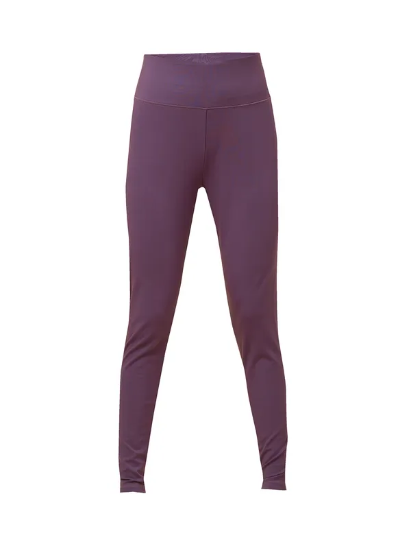 Being Human Clothing Womens-Bottom Leggings Deep Mauve