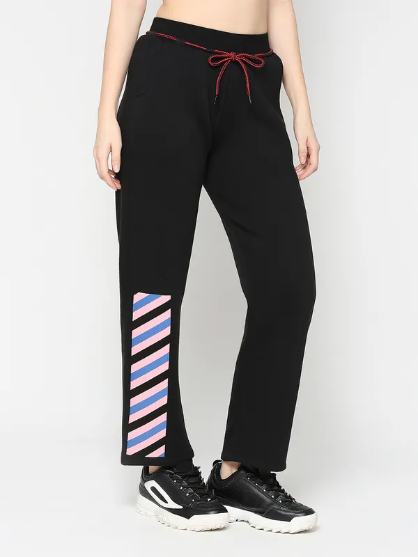 Being Human Clothing Women Regular Fit Track-Black