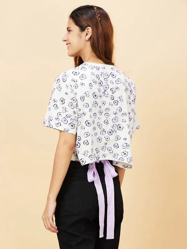 Being Human ClothingWomen CREW NECK PASTEL LILAC
