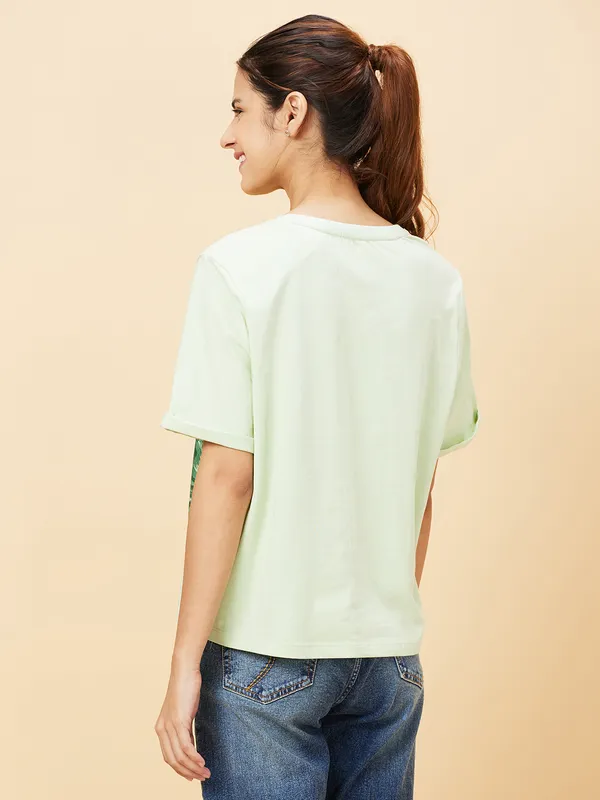 Being Human ClothingWomen CREW NECK SEAFOAM GREEN
