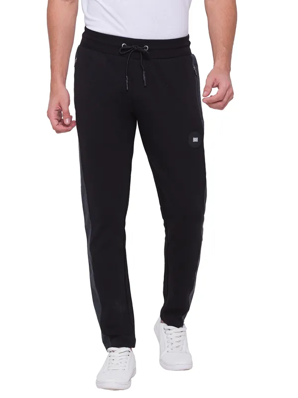 Being Human Men Regular Fit Track-Black
