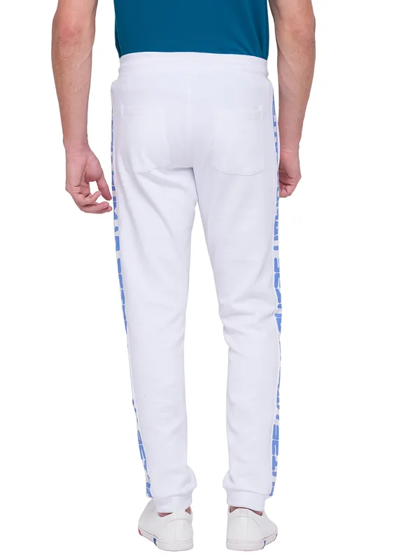 Being Human Clothing Men Regular Fit Track-White
