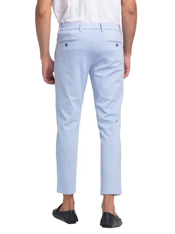 Being Human Clothing Men Cropped Fit Chino-Sky