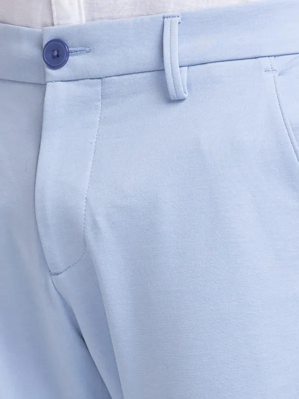 Being Human Clothing Men Cropped Fit Chino-Sky