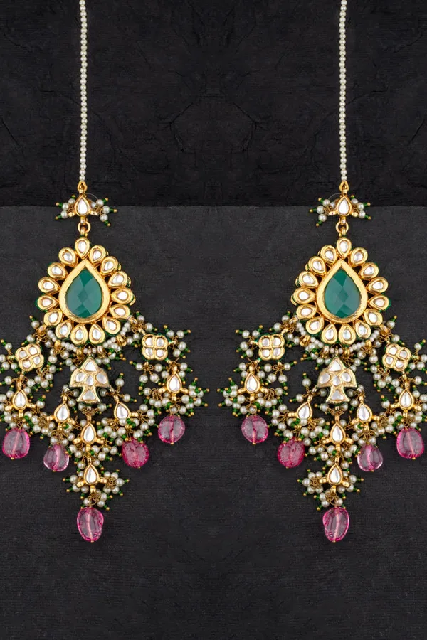 Green Dewdrop Tourmaline Earrings