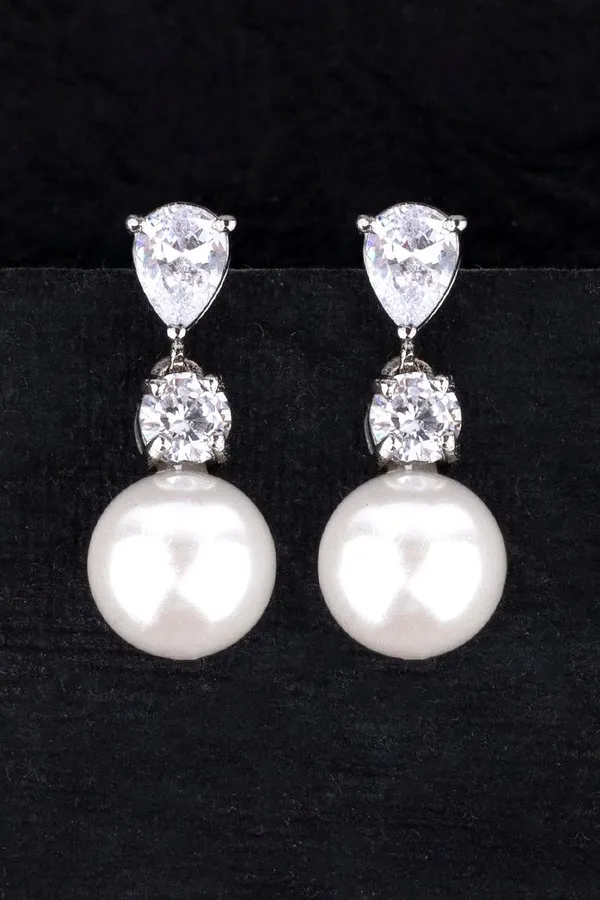 Twin Pearl Earrings