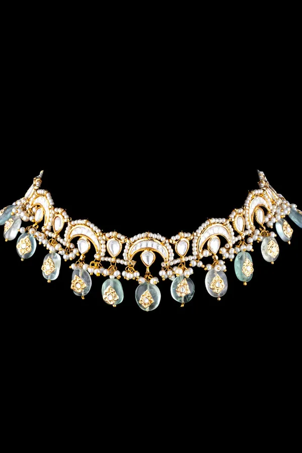 Barium Chand Kundan Necklace