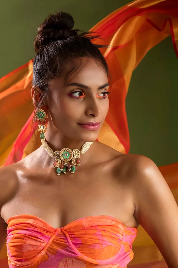 Feroza Meena Earrings