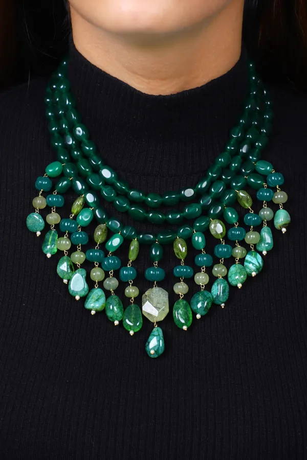 Green Hues Necklace