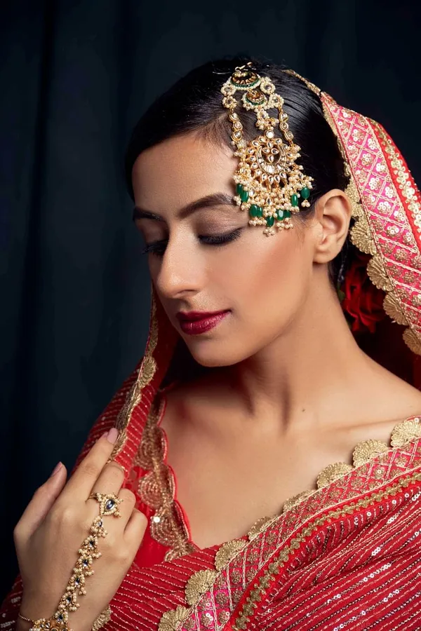 Kundan Green Drops Passa