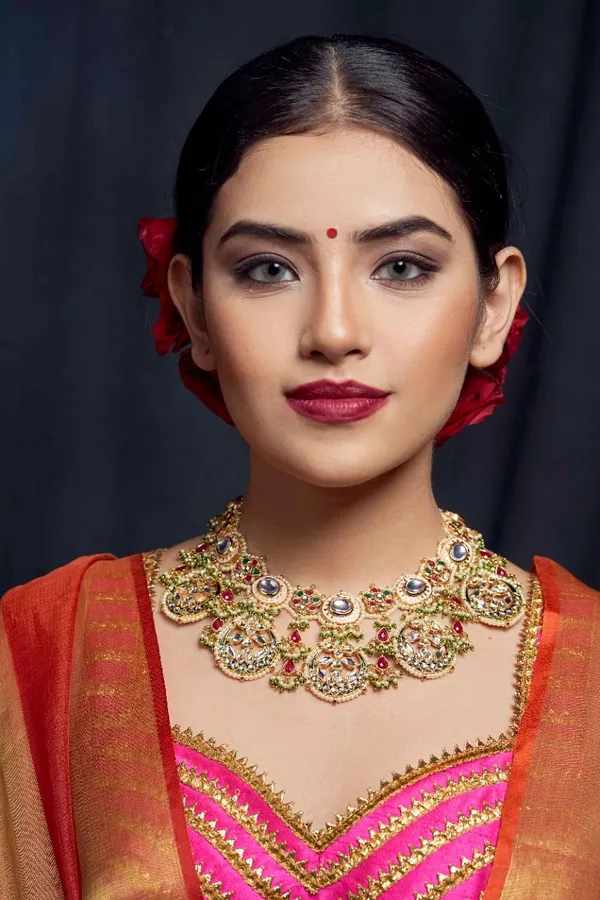 Statement Multi Kundan Choker Necklace
