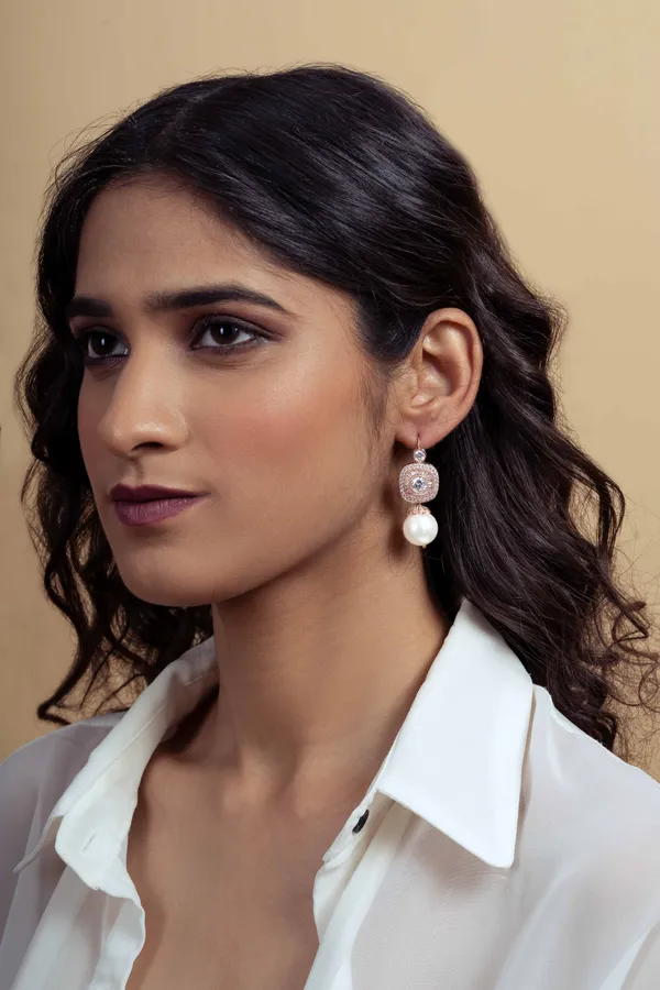 Feroza Kundan Chand Pearls Bracelet