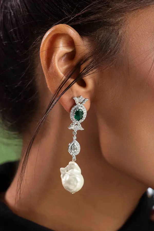 Nizami Baroque Pearl Earrings