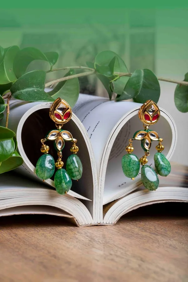 Three Petal Earrings