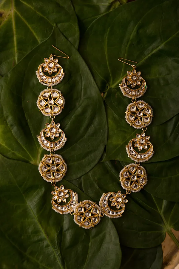 Golden Kundan Choker Necklace