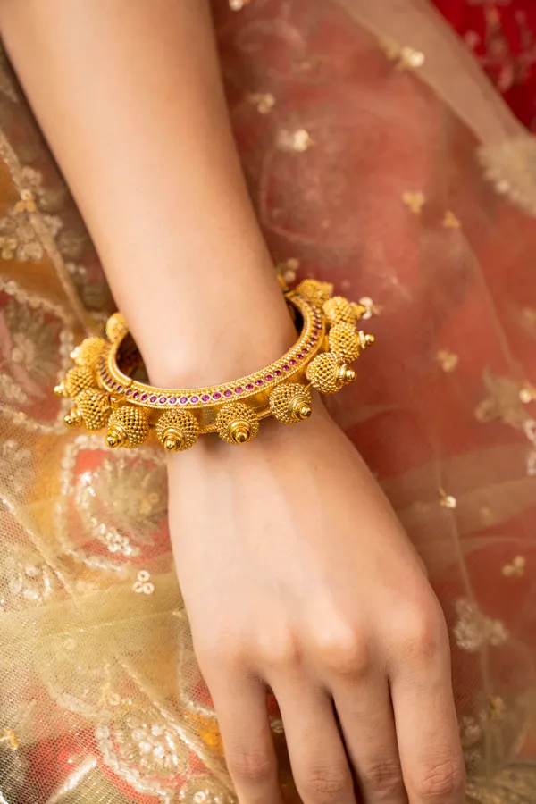 Gold & Pink Kada