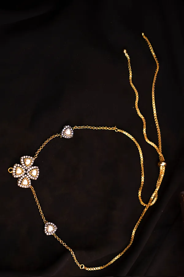 Triangle Zircon Necklace