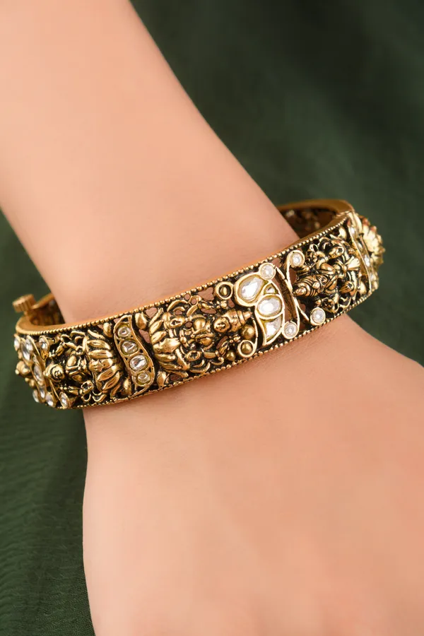 Antique Gold Tone Bangle
