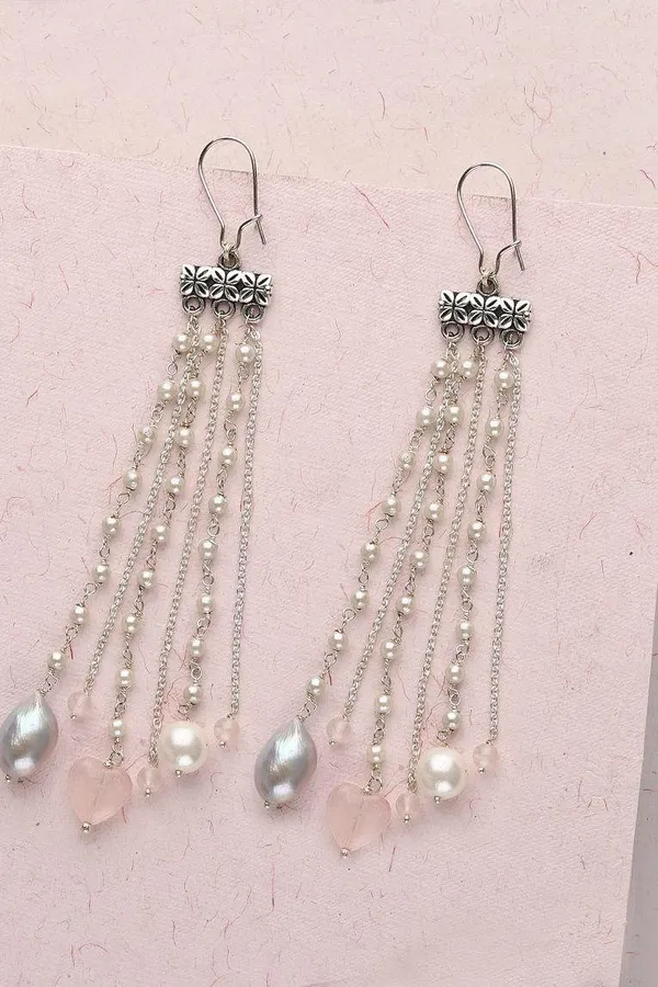 Lines Of Love Earrings