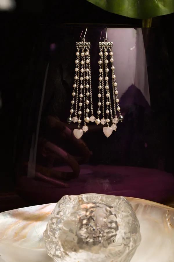 Lines Of Love Earrings