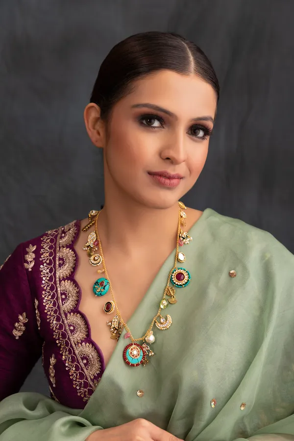 Navratan Charms Necklace