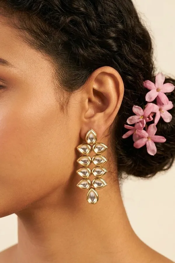 Kundan Classic Danglers