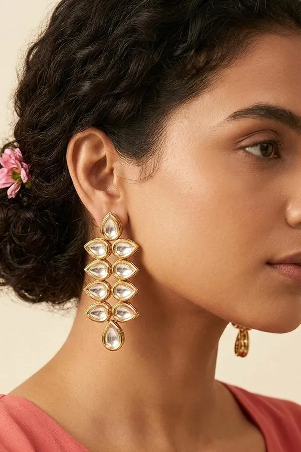 Kundan Classic Danglers
