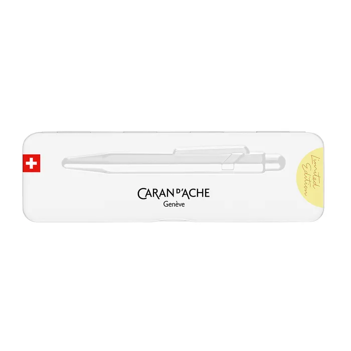 Caran d'Ache 849 Claim Your Style Ballpoint Pen - Icy Lemon