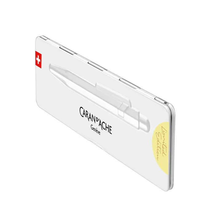 Caran d'Ache 849 Claim Your Style Ballpoint Pen - Icy Lemon