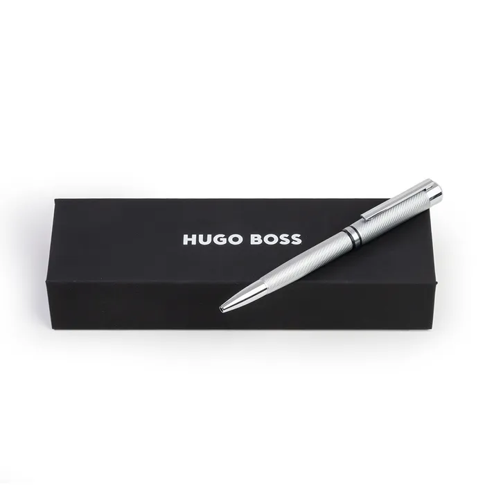 Hugo Boss Filament Ballpoint Pen - Chrome