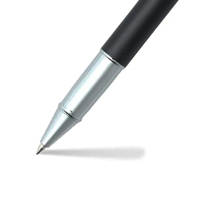 Sheaffer Gift Set 100 9317 Ballpoint Pen and Rollerball Pen Matte Black with Chrome Trims - Set of 2 Pens
