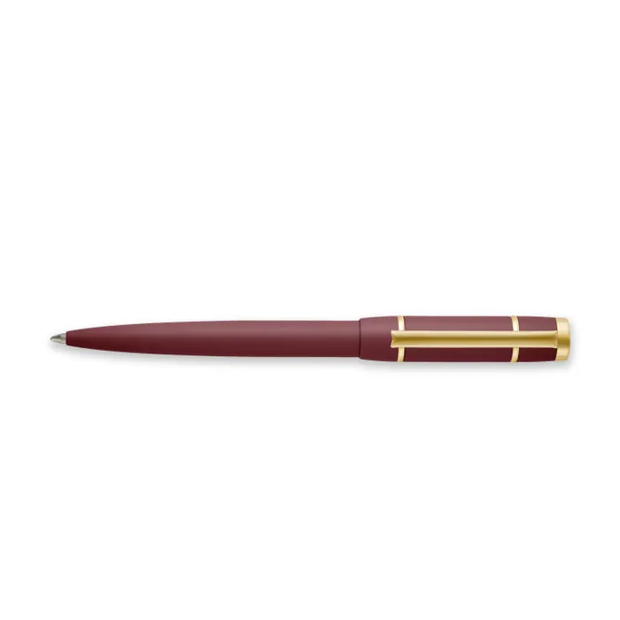 Hugo Boss Ballpoint Pen Rive Signature Lady Burgundy