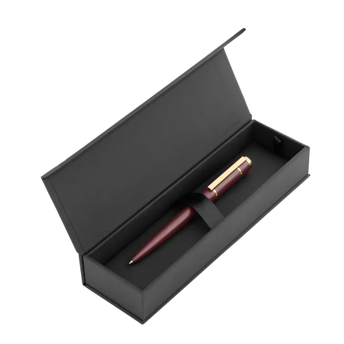 Hugo Boss Ballpoint Pen Rive Signature Lady Burgundy