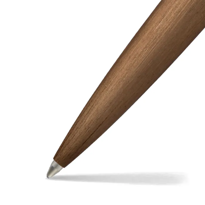 Hugo Boss Ballpoint Pen Arche Brushed Ring Camel