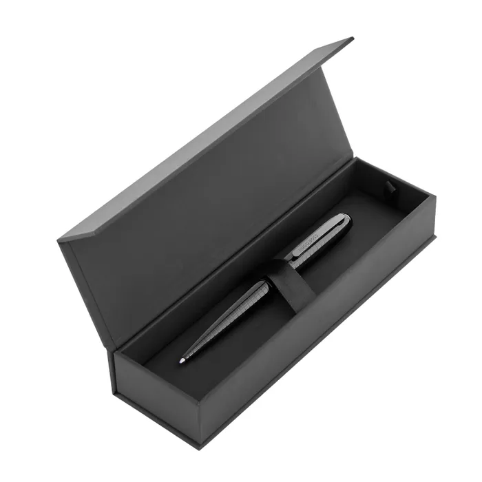 Hugo Boss Ballpoint Pen Contour Soft Bauhaus Black